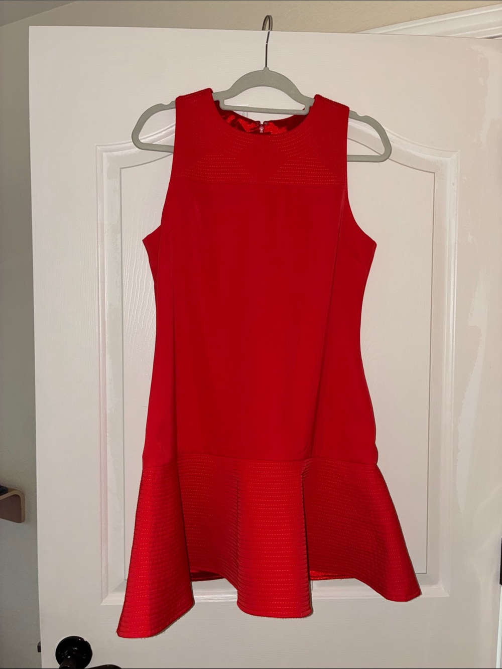 Cynthia Rowley Bold Red Sleeveless Mini Dress